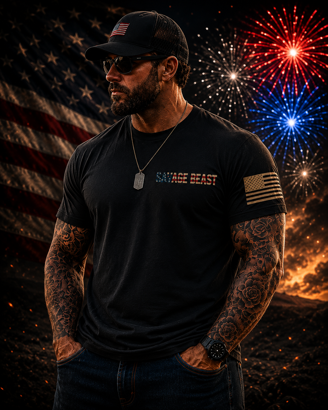 250 Years of Freedom-Wild & Free Edition – I Love To Bang Patriotic T-Shirt