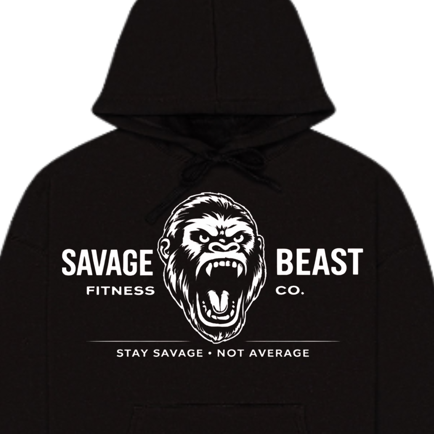 Men’s Gym Hoodie – Athletic Fit Workout Hoodie | Savage Beast (Memorial Day Sale)