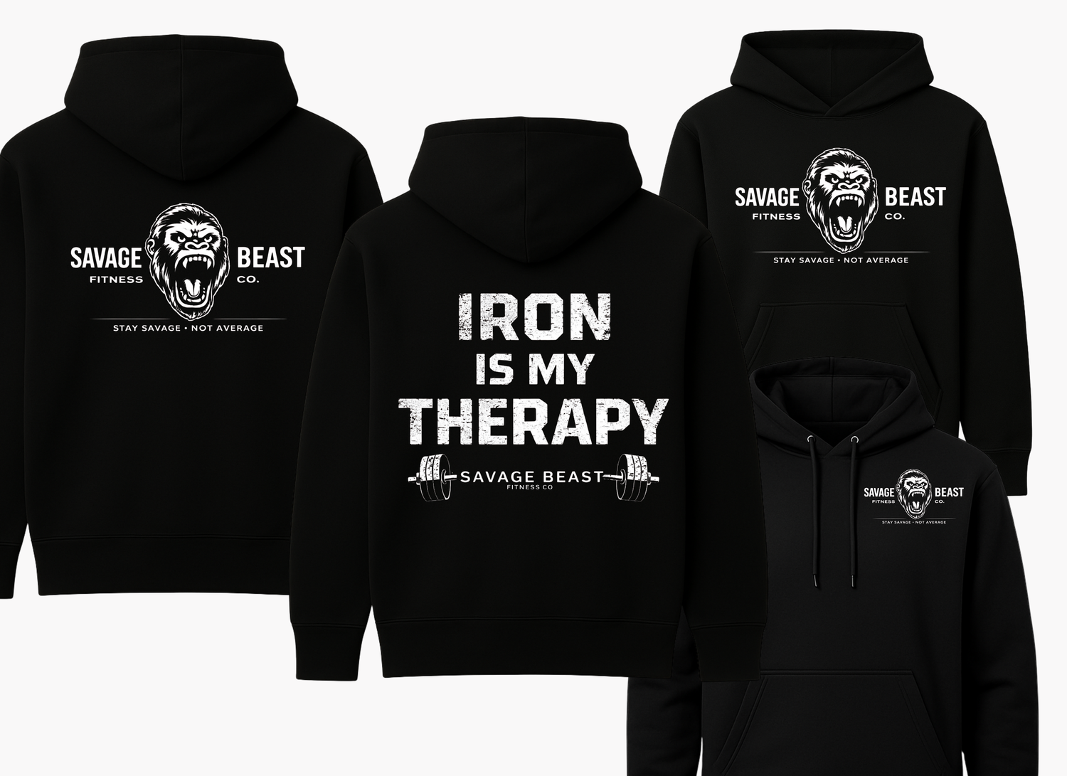 HOODIES – SAVAGE BEAST FITNESS