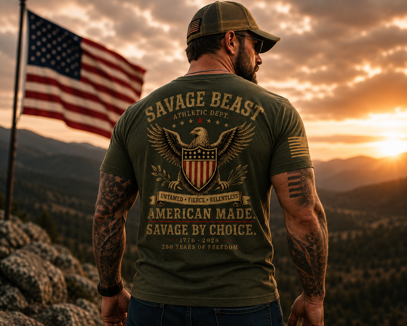 250 Years of Freedom Tee-Freedom Isn't Free Edition