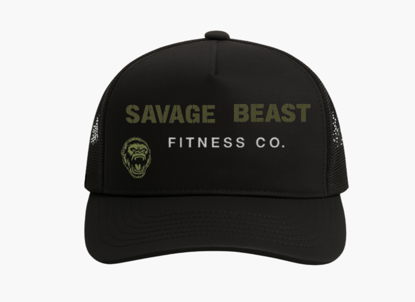 Men’s Trucker Hat – Snapback Gym Hat | Savage Beast (Memorial Day Sale)