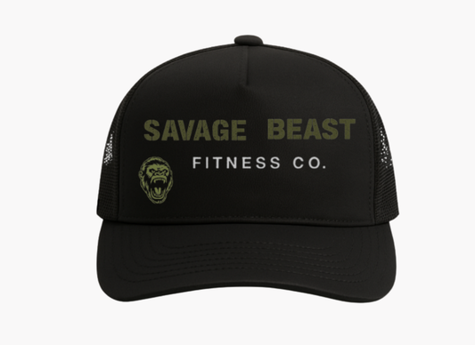 Men’s Trucker Hat – Snapback Gym Hat | Savage Beast (Memorial Day Sale)