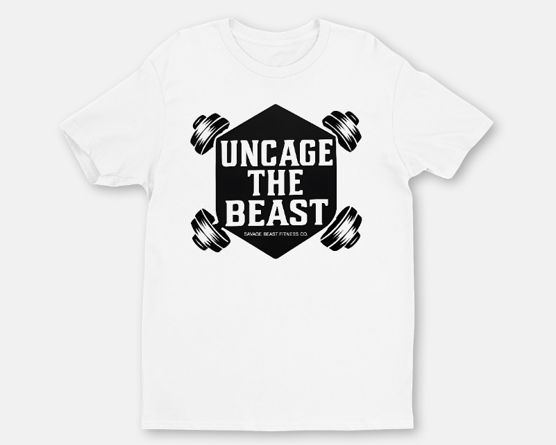 Uncage The Beast Tee – Savage Beast Fitness Co.