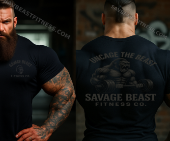 Blackout Beast Tee – Midnight Edition