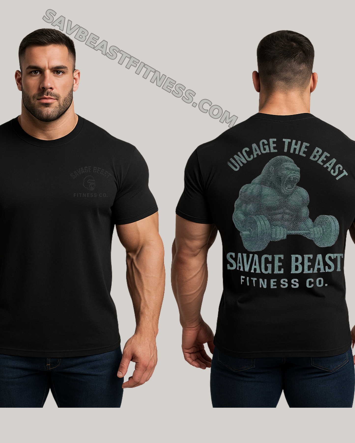 Blackout Beast Tee – Midnight Edition