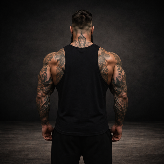 Men’s Gym Tank Top – Savage Beast Logo Workout Tank | Athletic Fit (Memorial Day Sale)