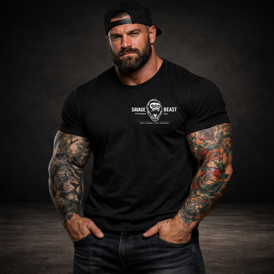 Men’s Gym T-Shirt – “Iron Is My Therapy” Workout Tee | Athletic Fit